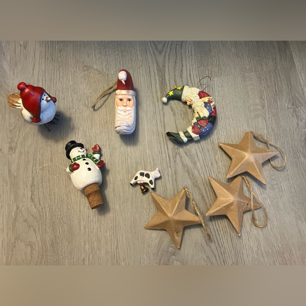 Primitive Christmas Ornaments
